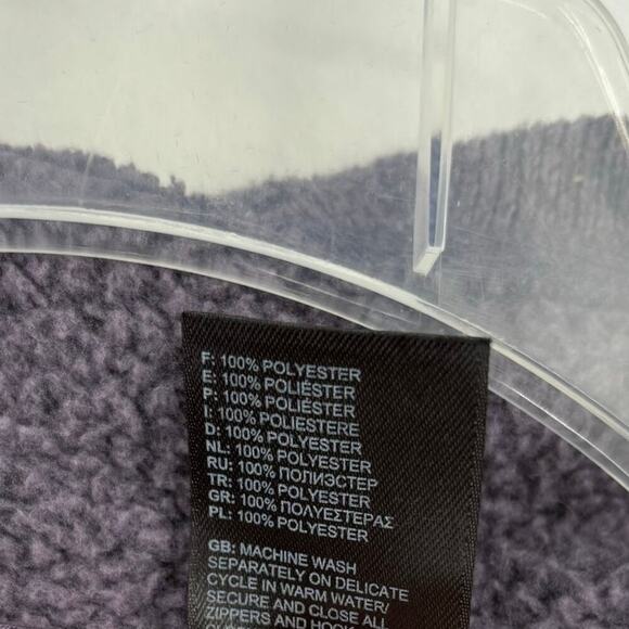 The North Face Crescent Sunset Sweater Knit Jacket Full Zip Purple Women's S - Picture 12 of 13